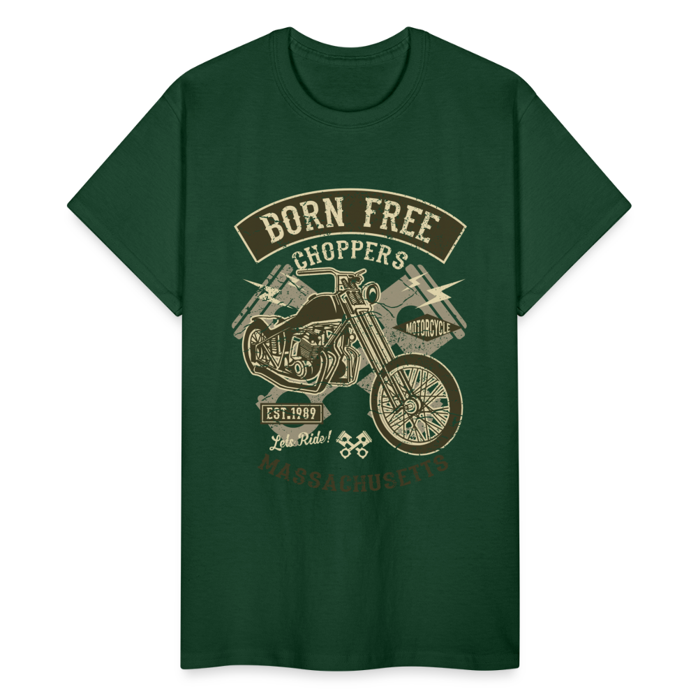 Gildan Ultra Cotton Adult T-Shirt - forest green