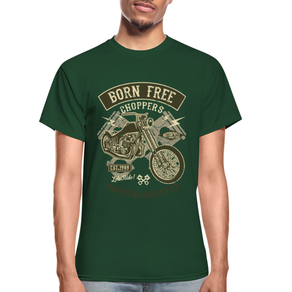 Gildan Ultra Cotton Adult T-Shirt - forest green