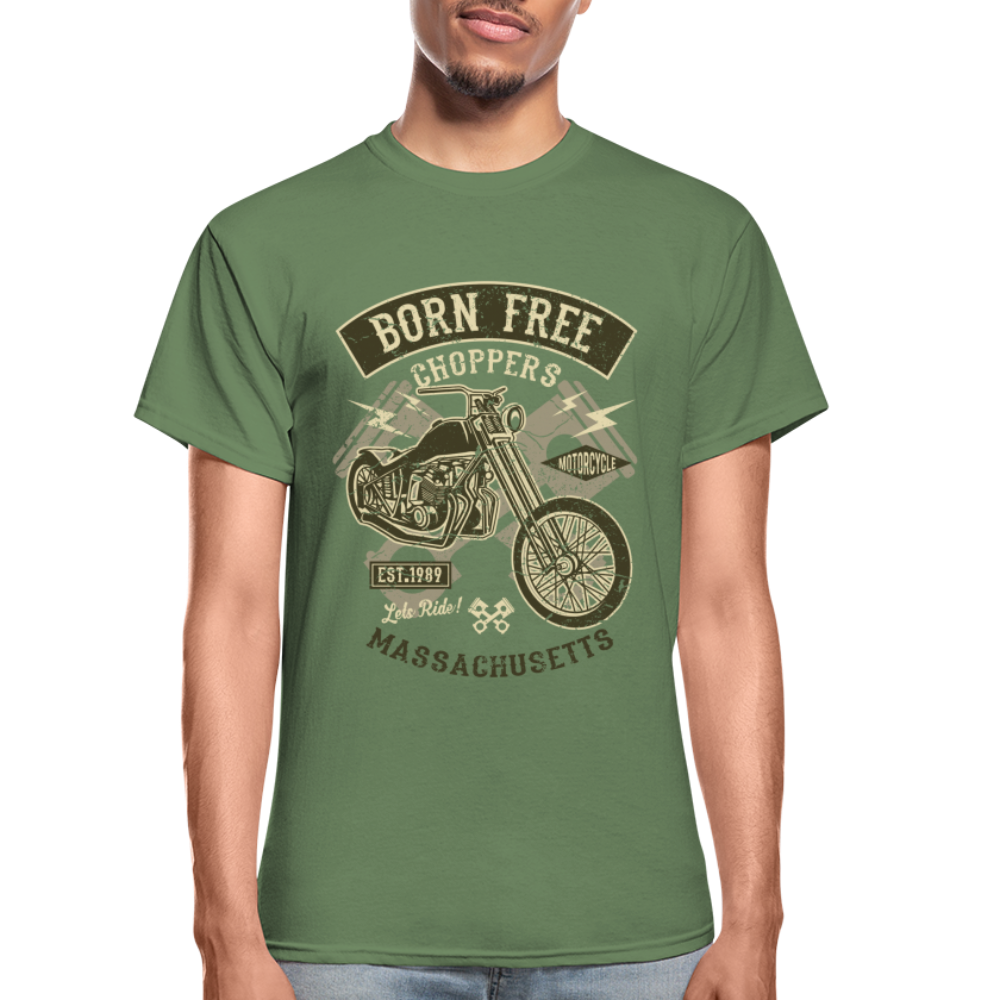 Gildan Ultra Cotton Adult T-Shirt - military green