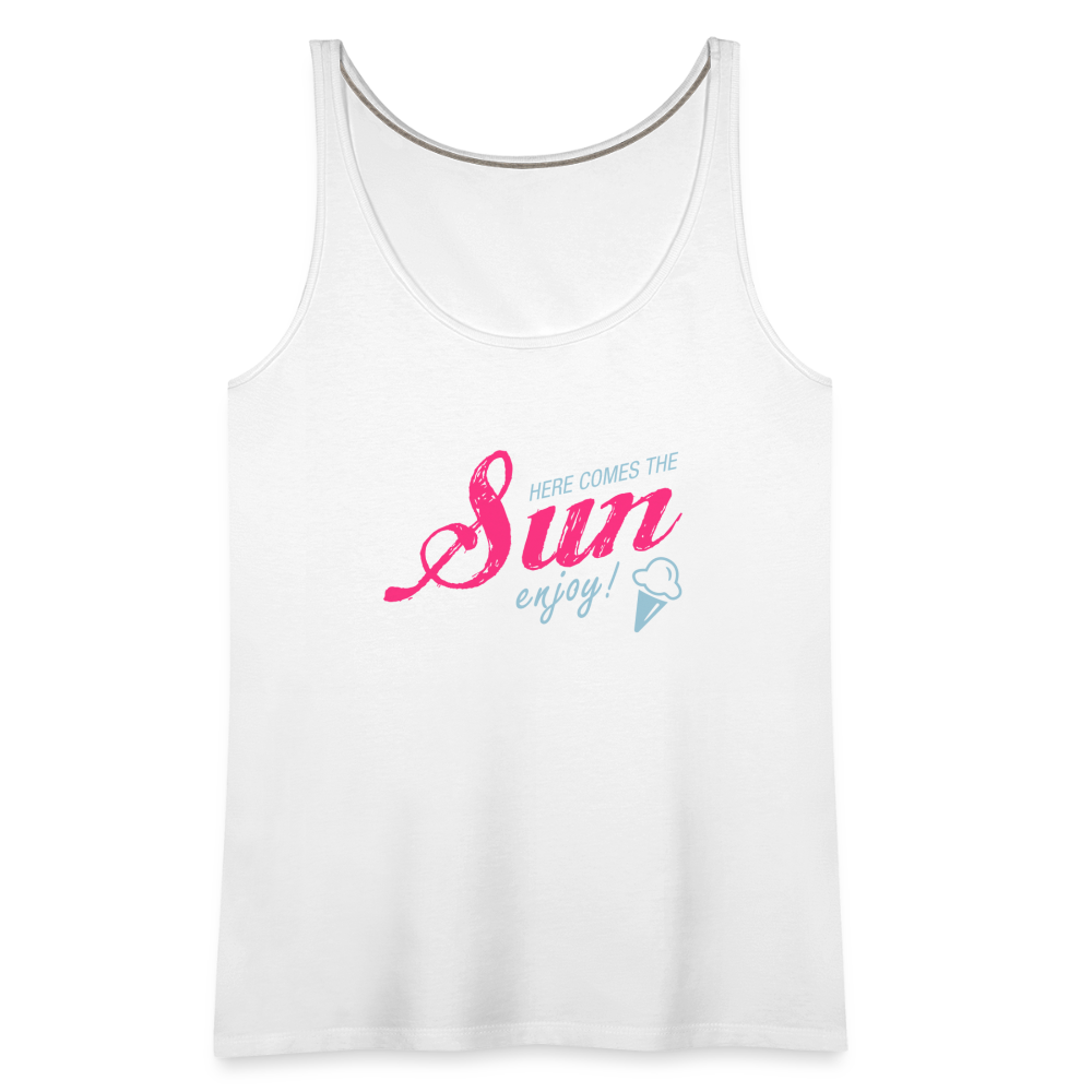 Women’s Premium Tank Top - white