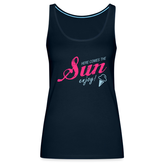 Women’s Premium Tank Top - deep navy