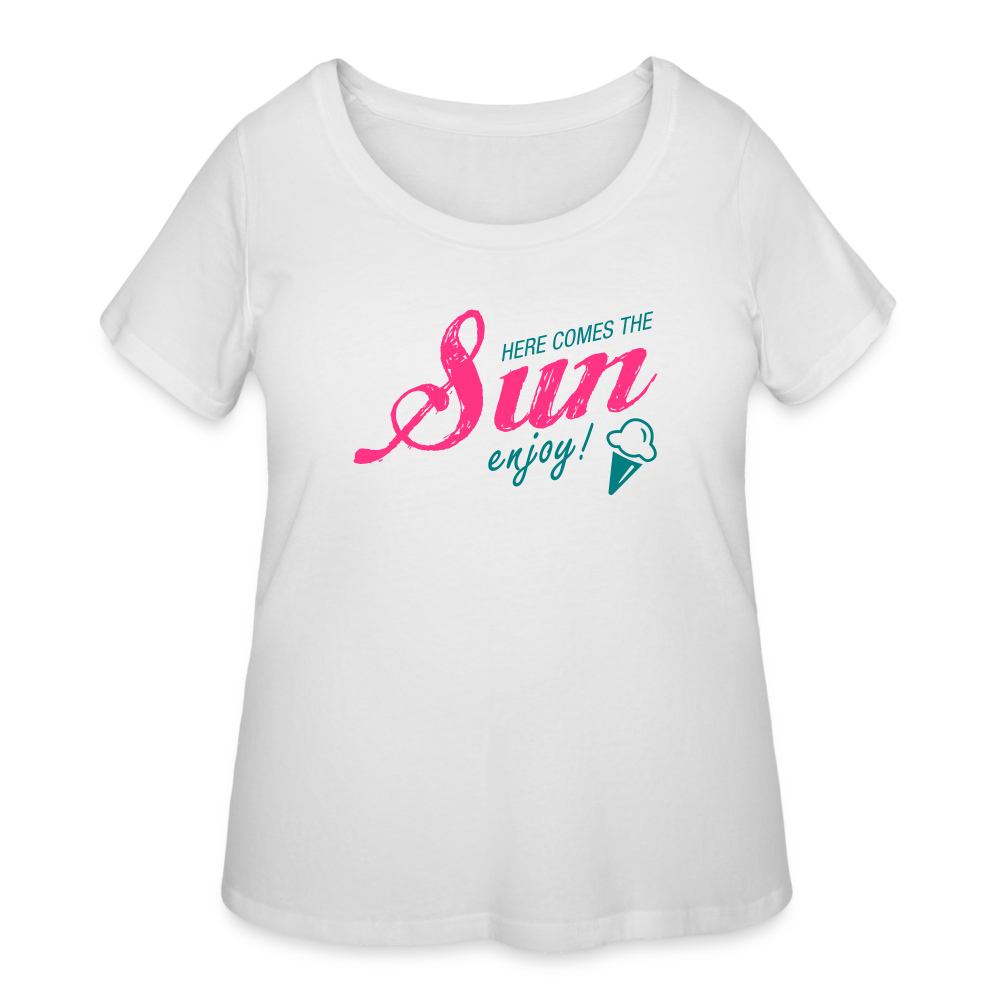 Women’s Curvy T-Shirt - white