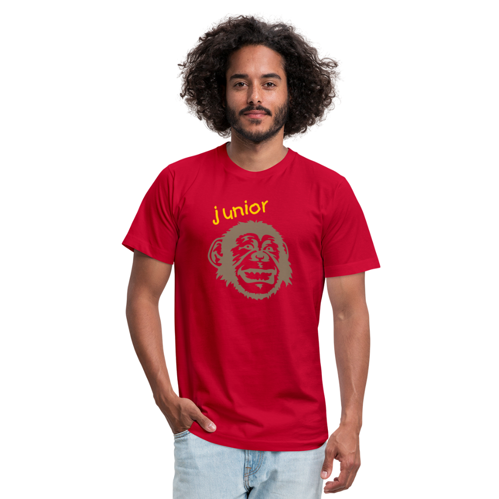 Unisex Jersey T-Shirt by Bella + Canvas - red