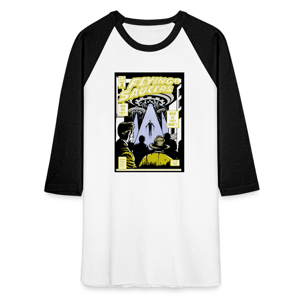 Baseball T-Shirt - white/black