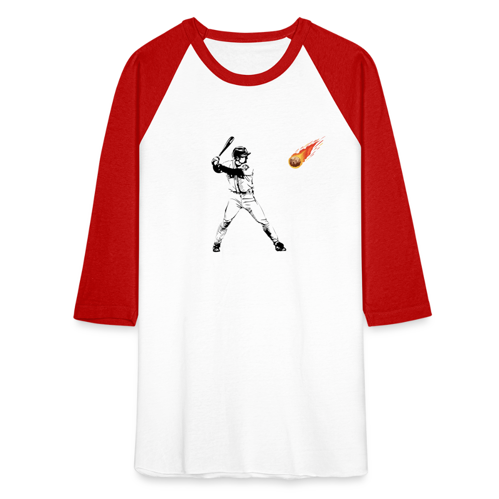 Baseball T-Shirt - white/red