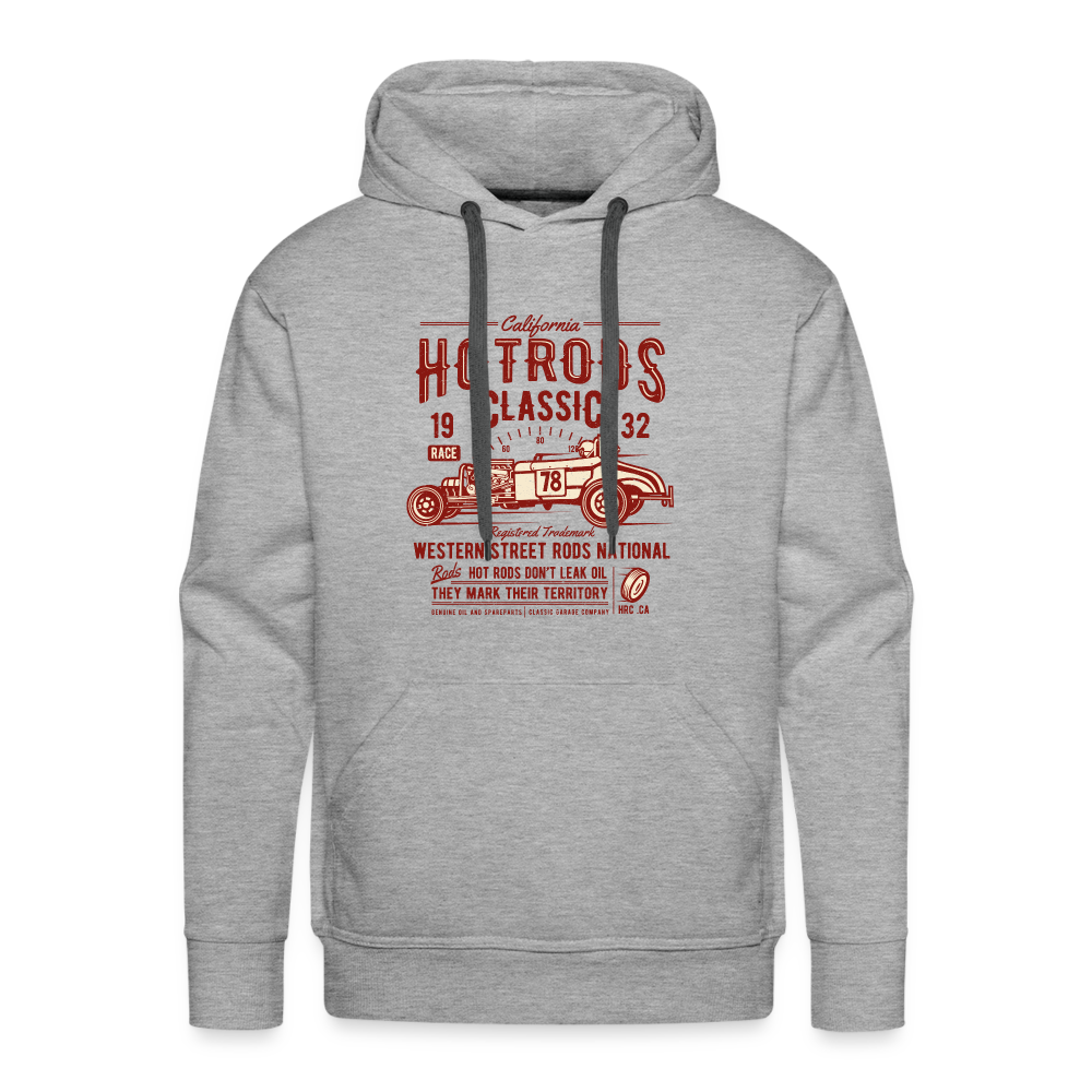 Men’s Premium Hoodie - heather grey