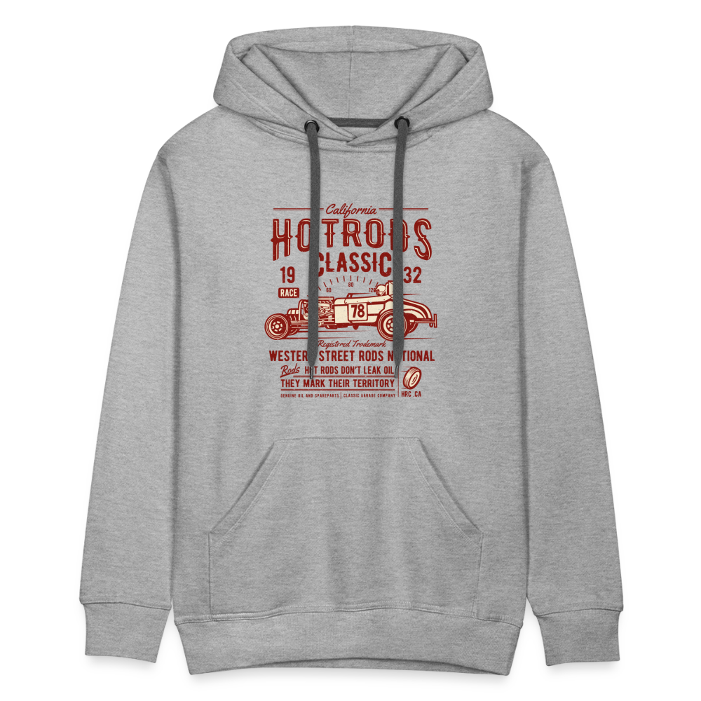 Men’s Premium Hoodie - heather grey