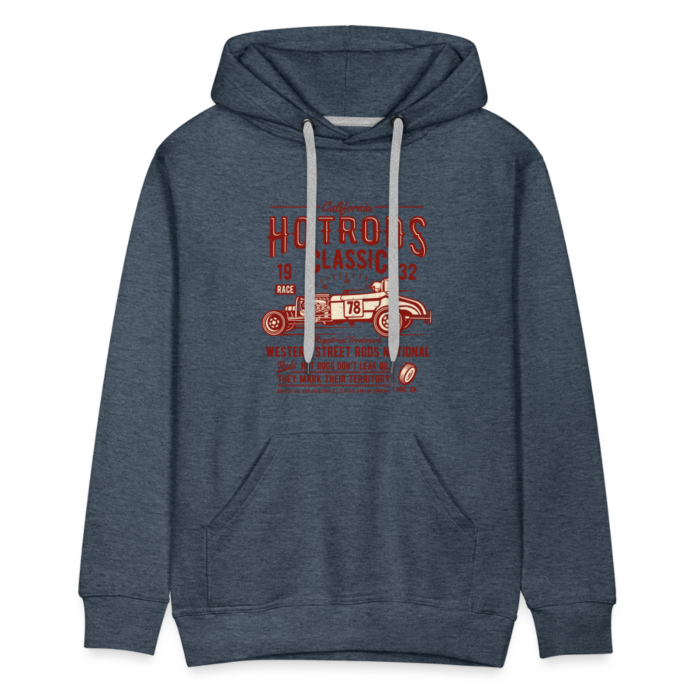 Men’s Premium Hoodie - heather denim