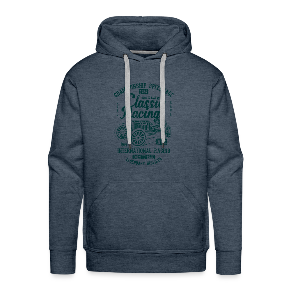 Men’s Premium Hoodie - heather denim