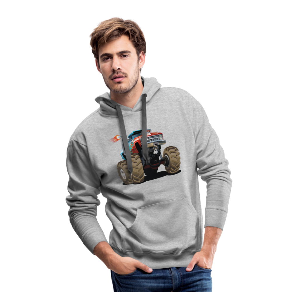 Men’s Premium Hoodie - heather grey