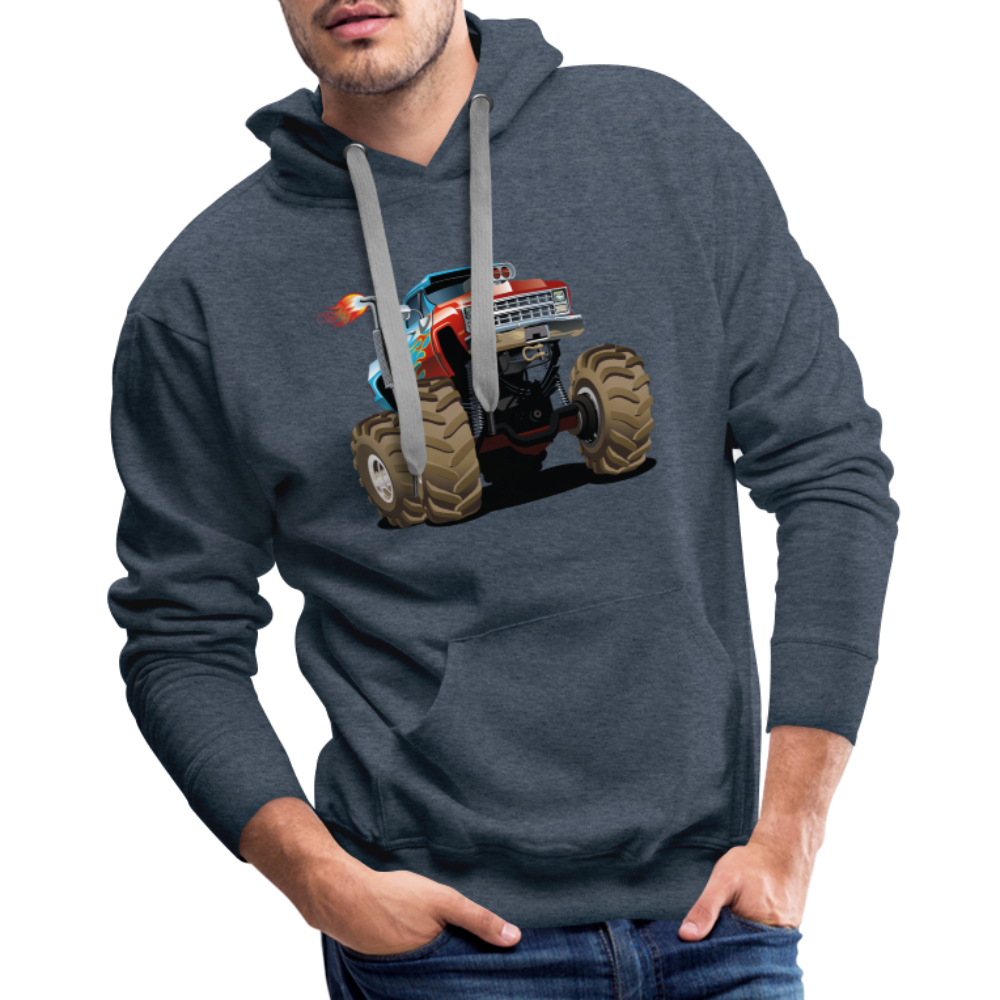 Men’s Premium Hoodie - heather denim