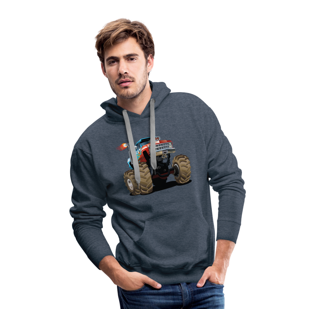 Men’s Premium Hoodie - heather denim