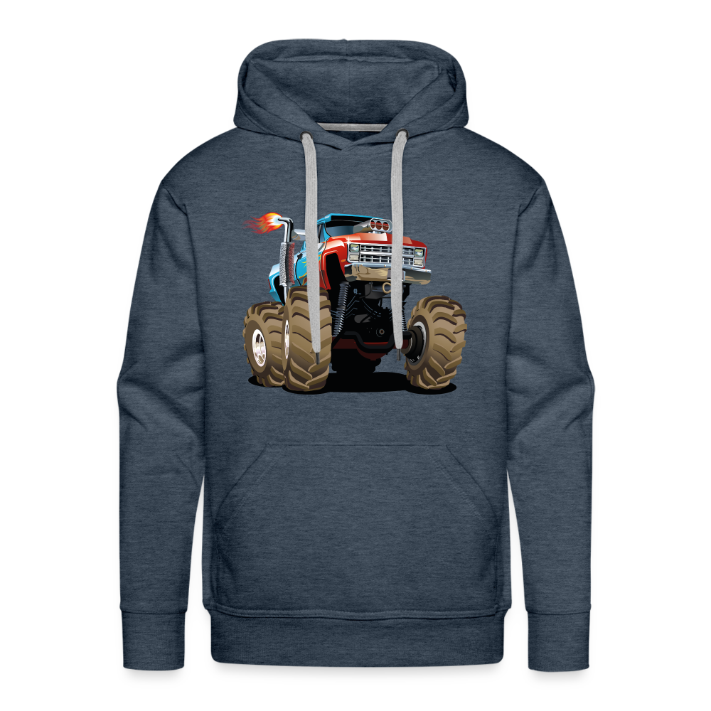 Men’s Premium Hoodie - heather denim