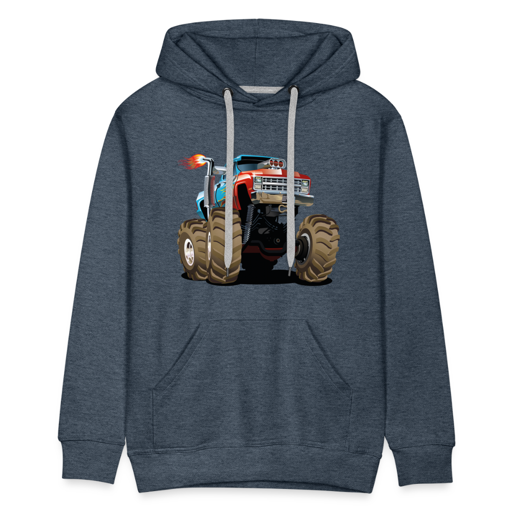 Men’s Premium Hoodie - heather denim