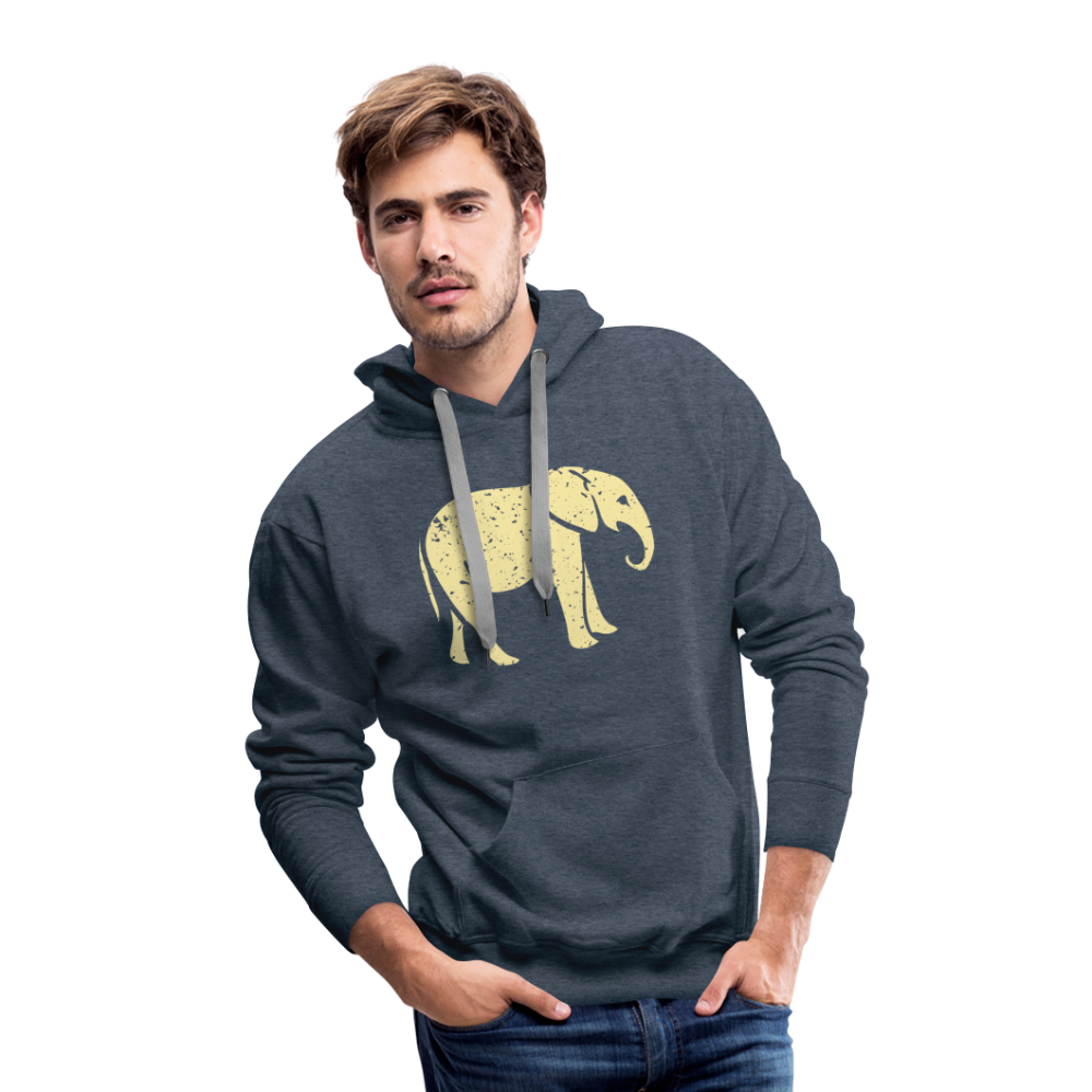 Men’s Premium Hoodie - heather denim