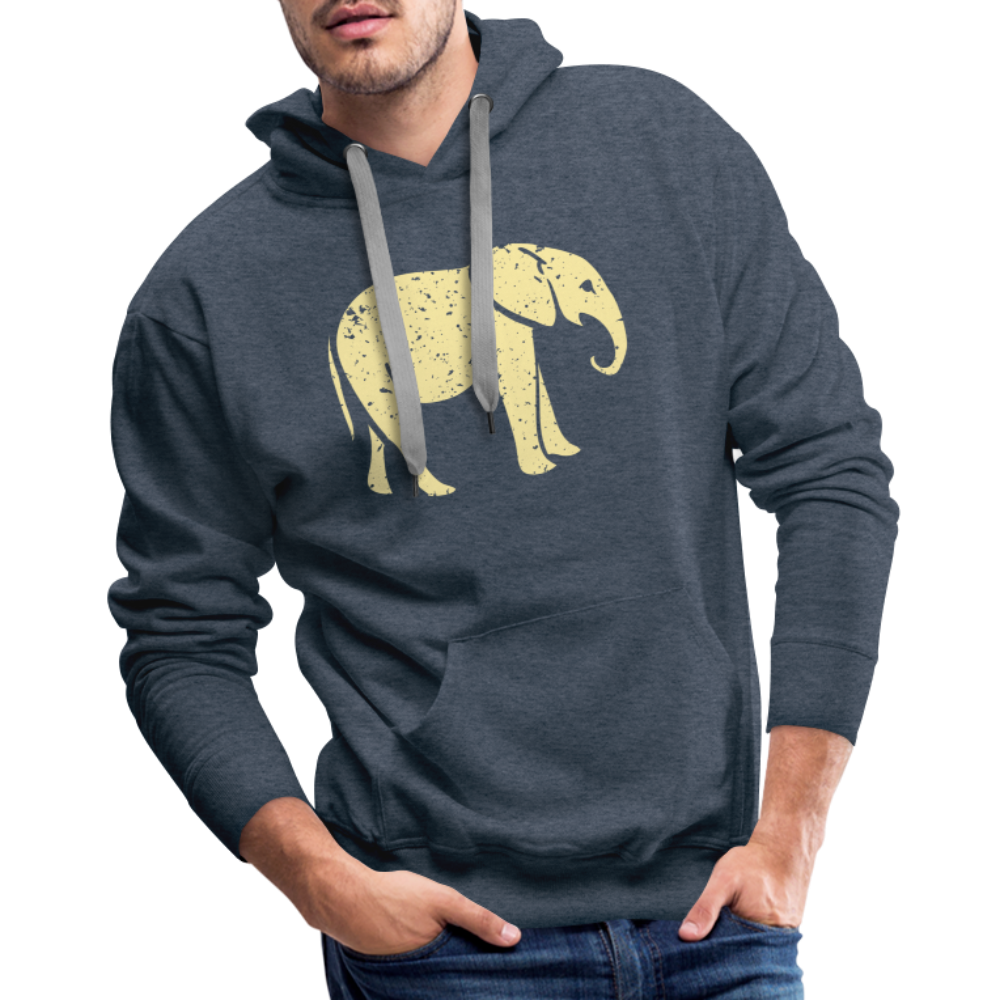 Men’s Premium Hoodie - heather denim