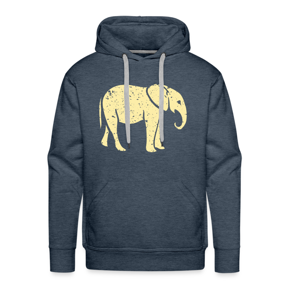 Men’s Premium Hoodie - heather denim