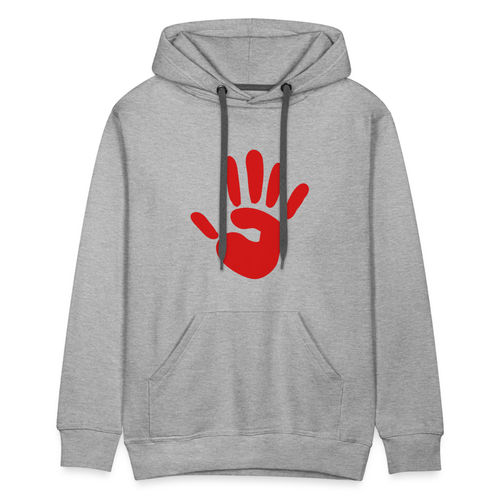 Men’s Premium Hoodie - heather grey