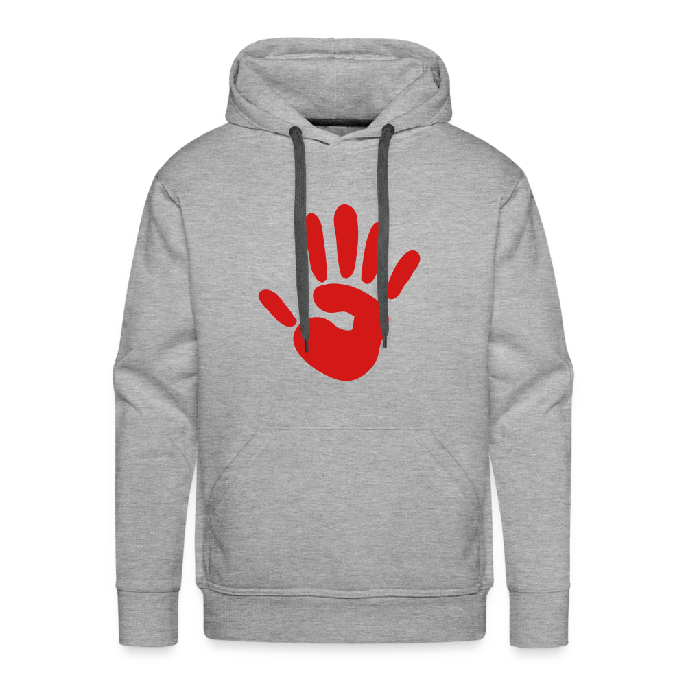 Men’s Premium Hoodie - heather grey