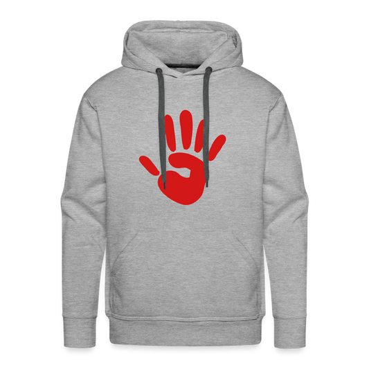 Men’s Premium Hoodie - heather grey