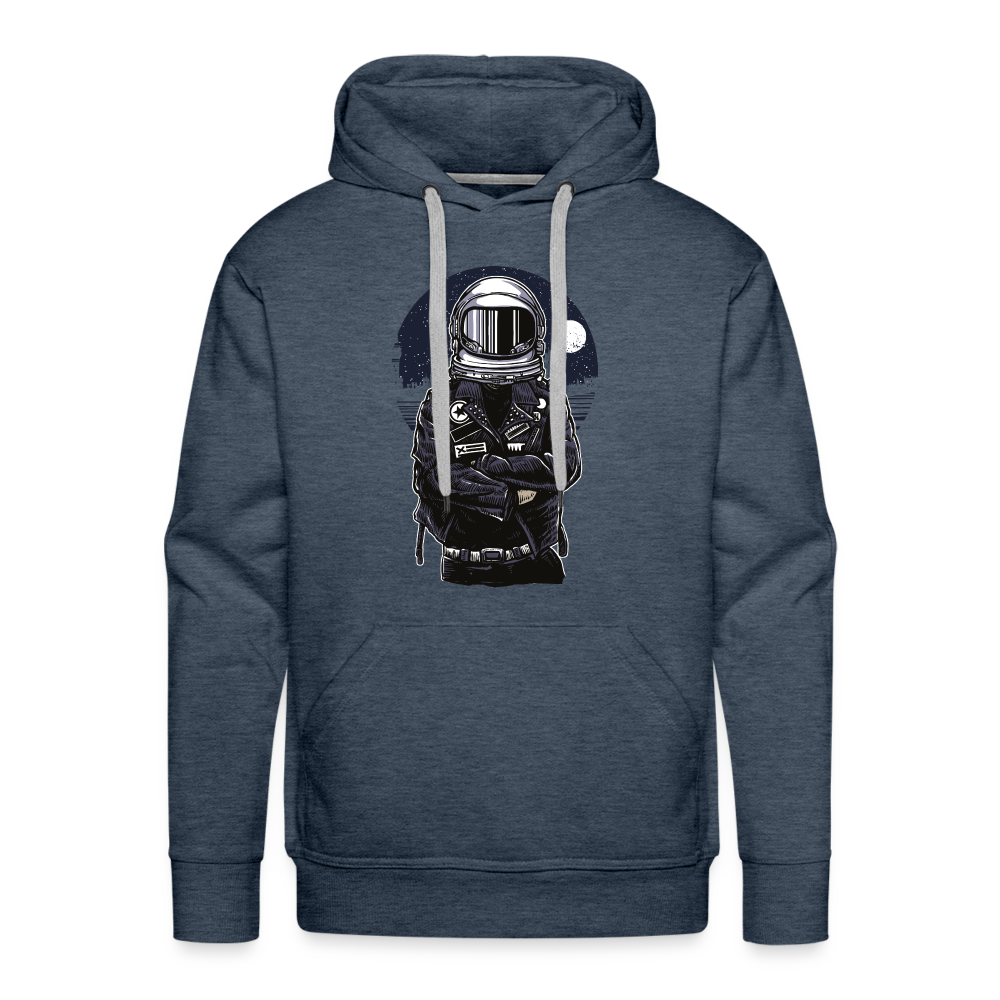 Men’s Premium Hoodie - heather denim