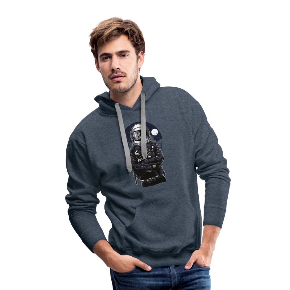 Men’s Premium Hoodie - heather denim